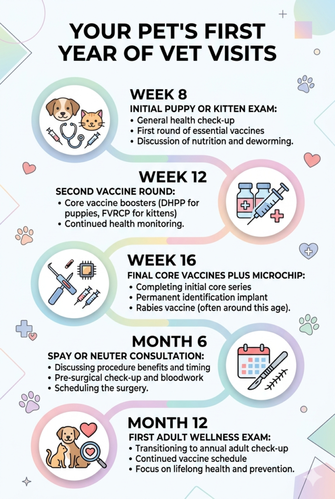 What to Expect at Your First Vet Visit: A Complete Guide