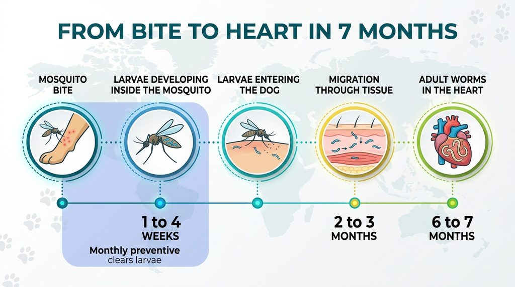 Heartworm Prevention Mississauga Guide: Protecting Your Dog from a Silent Killer